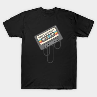 Bruce Hornsby - Cassette Retro T-Shirt